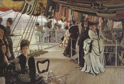 James Tissot Too Early (nn01) Norge oil painting art